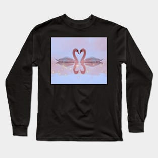 Love Swans (Two Swans) Long Sleeve T-Shirt